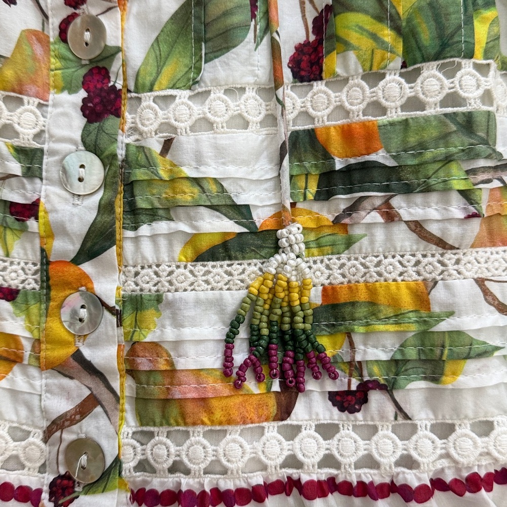Farm Rio Short Sleeved Mini Dress Size Small - Picture 3 of 6